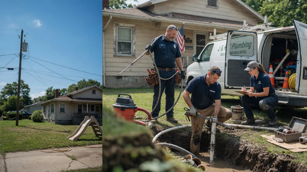 Drain Cleaning in Lock Springs, MO near me